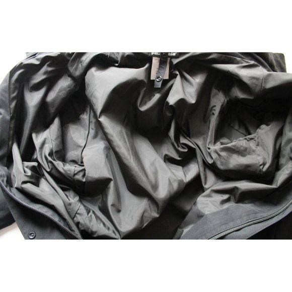 Patagonia Women's Tres Jacket Black Size Medium Torrentshell H2No - Picture 6 of 8